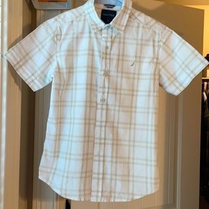 EUC Nautica Boys short sleeved button down